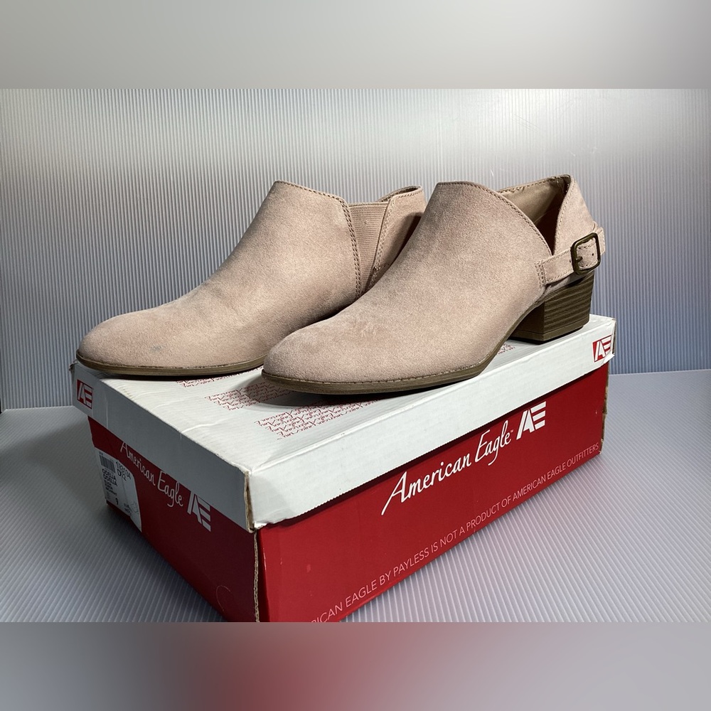 American Eagle Blush Ankle Boots Size 9